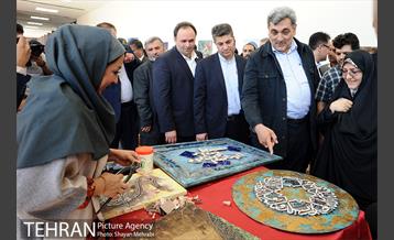 افتتاح باغ هنر اراضی عباس آباد با حضور شهردار تهران 10