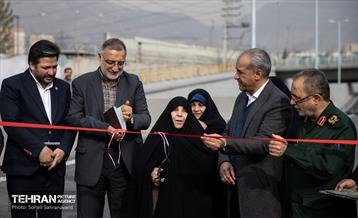 آیین بهره‌برداری از زیرگذر کوهک 3