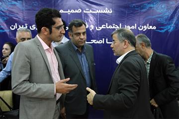 نشست صمیمی معاون اجتماعی و فرهنگی شهرداری تهران با اصحاب رسانه 15