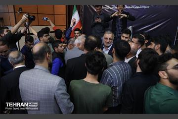 دیدار شهردار تهران با دانشجویان دانشگاه تربیت دبیر شهید رجایی 4
