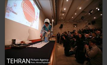 شکوفه های گیلاس و افسانه گنجی در موزه امام علی 2 10