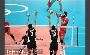 دیدار والیبال ایران و مصر در المپیک ریو 7