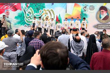 پردیس های فرهنگی شهرداری تهران در مسیر راهپیمایی روز قدس 9