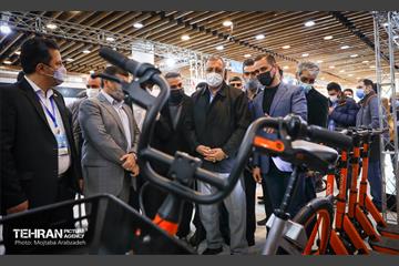 مراسم افتتاح نمایشگاه حمل و نقل پاک 8