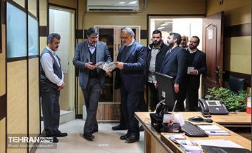 بازدید شهردار تهران از زیرمجموعه های معاونت های شهرسازی‌و‌معماری 45
