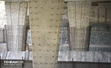 پروژه مقاوم‌سازی پل تقاطع بزرگراه همت و شیخ فضل الله نوری 8