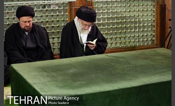 حضور رهبر انقلاب در مرقد مطهر امام راحل و گلزار شهدای بهشت زهرا 20