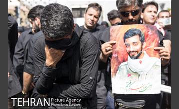 تشییع پیکر مطهر شهید محسن حججی 28