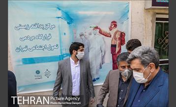 بازدید دکتر حناچى از فعالیت هاى گروه هاى مردمى و جهادى 18