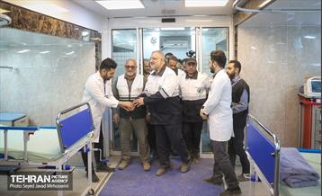 تمرین سراسری زلزله در بوستان ولایت 24