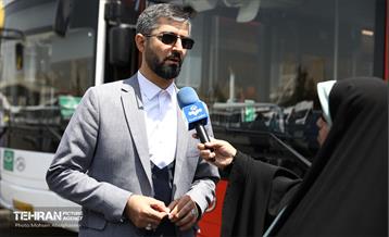 بازدید اصحاب رسانه از منطقه ۵ شرکت واحد اتوبوسرانی 1