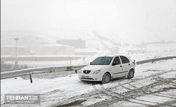 بارش برف در تهران 2
