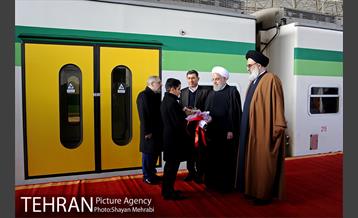 آیین بهره برداری از قطار برقی گلشهر به هشتگرد 5