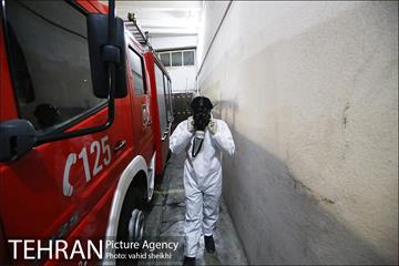 ضد عفونی و پاکسازی بازار تهران 1