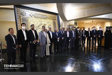 بازدید شورای شهرداران و رییس سازمان حراست از موزه قرآن 23
