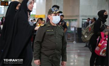 خدمات ویژه مترو تهران در مراسم سلام فرمانده