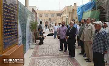 دیدار شهردار تهران با مسئولان عتبه عسکریه