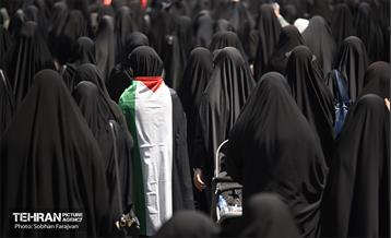 دسته عزاداری دانشگاه امام صادق(ع) در ظهر تاسوعا 35