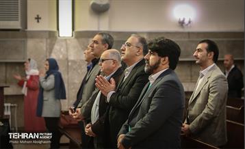 حضور سخنگوی شهرداری تهران در کلیسای گریگور مقدس 11