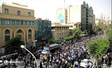 مراسم تشییع پیکر آیت‌الله فاطمی‌نیا 15