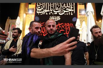 حرم علوی در آستانه اربعین حسینی 1