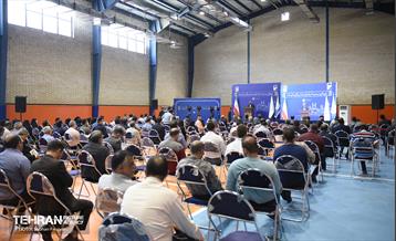 آیین افتتاح ۳۴ پروژه مدیریت شهری در منطقه پنج 12