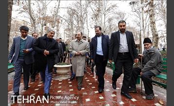 بازدید شهردار تهران از پروژه های منطقه 17  18