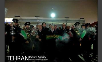 رونمایی از پرچم حرم حضرت عبدالعظیم (ع) در برج میلاد 31