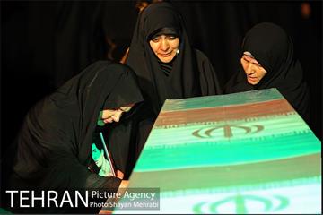 مراسم وداع با 150 شهید دوران دفاع مقدس 12