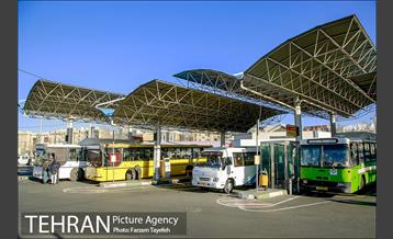 افتتاح خط مینی بوس پایانه مترو صادقیه و باغ فیض 15