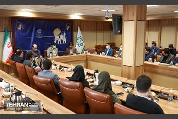 جلسه تودیع و معارفه رئیس مرکز ارتباطات و امور بین الملل شهرداری تهران 17