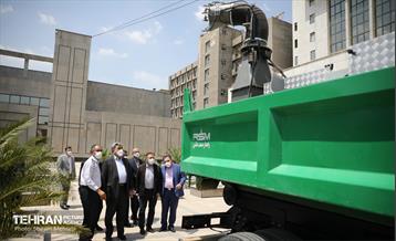 آیین افتتاح و بهره برداری از پروژه های سازمان اتشنشانی و رونمایی از تجهیزات و ماشین آلات سازمان مدیریت پسماند 26