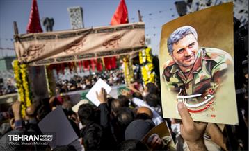 مراسم تشییع پیکر شهید صیاد خدایی 2