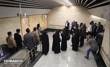 بازدید فعالان فضای مجازی از ایستگاه مریم مقدس(س) 10