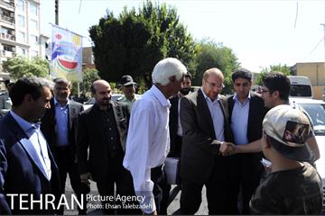 بازدید شهردار تهران از پروژه های تازه ساخت منطقه 19 2