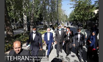 افتتاح پیاده راه استاد شهریار 21