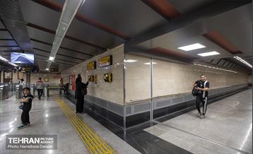 افتتاح همزمان ورودی‌های دوم ایستگاه‌های شهید رضایی و شهید اشرفی اصفهانی 11