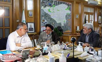 دیدار رییس سازمان اوقاف و امور خیریه کشور با شهردار تهران 11