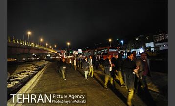 شبگردی اصحاب رسانه در منطقه یک 5