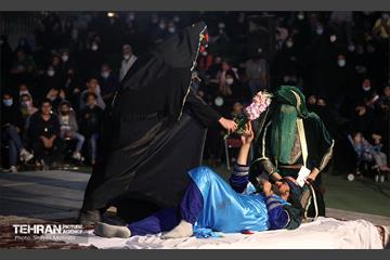 تعزیه خوانی در باغ راه حضرت زهرا(س) 8
