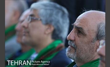 اهتزاز پرچم امام رضا در کمیته ملی المپیک 5