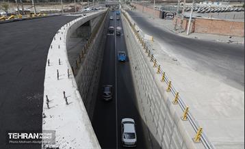 پروژه‌های عمرانی منطقه 21 - روگذر فتح - باغستان