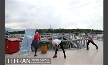 پیاده روی ۷۰۰ نفری در اراضی عباس آباد 22