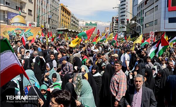 راهپیمایی روز قدس در پایتخت - 4 27