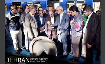 بازدید دکتر نجفی از واگن سازی پارس 22