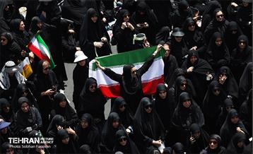 دسته عزاداری دانشگاه امام صادق(ع) در ظهر عاشورا 20