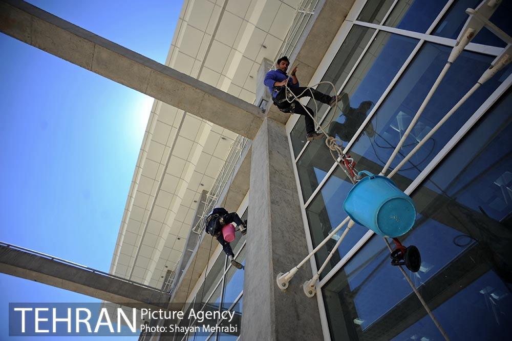 روزهای پایانی پروژه ی مجموعه نمایشگاهی شهر آفتاب 3