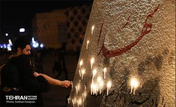 شام غریبان حسینی در میدان امام حسین(ع) 12