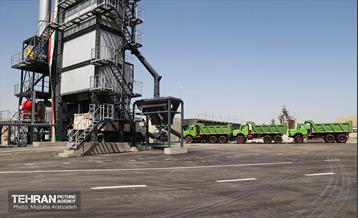 آیین افتتاح کارخانه آسفالت غرب 5