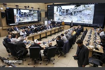 نشست جمعی از نمایندگان مجلس با رئیس سازمان پیشگیری و مدیریت بحران تهران 10